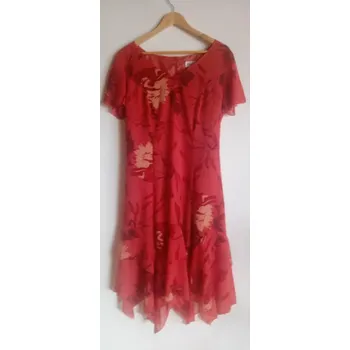 Dámské šaty Dámské společenské šaty syté barvy 44