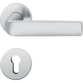 Dveřní kování FSB sada klik 12 1267 ASL na rozetě PZ, nerez matná