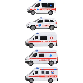 autíčko Sada aut - ambulance