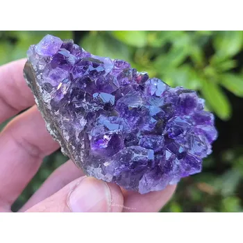 Přírodní kámen Ametyst drúza přírodní Uruguay 80g