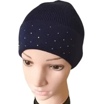 Čepice Dámska čiapka CZ106 - 54-58 / tmavě modrá