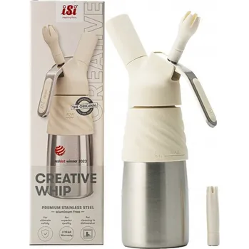 Šlehačkové lahve Láhev na šlehačku iSi Creative Whip 0,5l, bílá