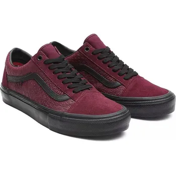 Pánské tenisky boty Vans Skate Old Skool - Breana Geering/Port/Black 36