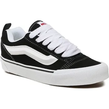 Pánské tenisky boty Vans Knu Skool - Black/True White 48
