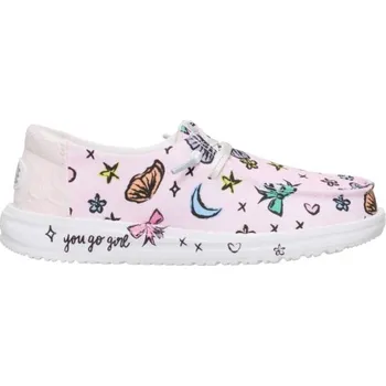 Dívčí tenisky Dětská volnočasová obuv HEY DUDE WENDY Y DARLIN 34 Růžová, Mix