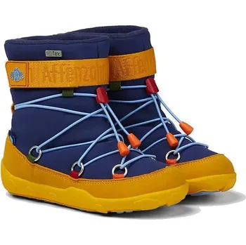 Dívčí sněhule boty Affenzahn Snow Boot Vegan Snowy Toucan - Dark Blue 28
