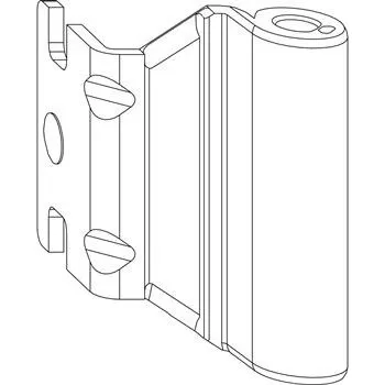 pant MACO úhelník závěsu AS/PVC 12/20-13 mm, 120 kg, titan (225355)