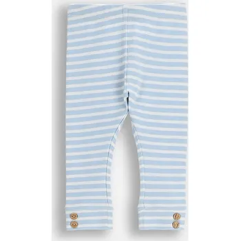 Dětské bavlněné legíny Coccodrillo modrá barva, BUDDIES BOY NEWBORN ZC5122103BBN 50X, vel. 56