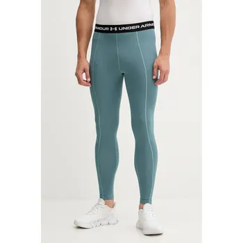Dámské oblečení Tréninkové legíny Under Armour Cold Weather Grid 6007128 tyrkysová 67X, vel. XL