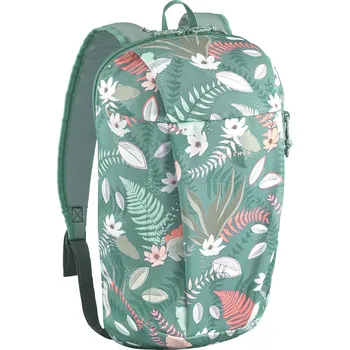 QUECHUA Turistický batoh NH 50 Arpenaz 10 l 10 LITRŮ ZELENÁ
