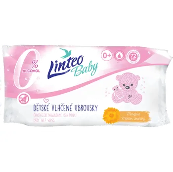 Dětský vlhčený ubrousek Linteo Baby Soft & Cream vlhčené ubrousky pro děti 72 ks