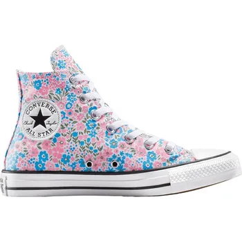 Pánská zimní obuv boty Converse Chuck Taylor All Star Mini Flowers Hi - A14980/White/Gnarly Blue 38