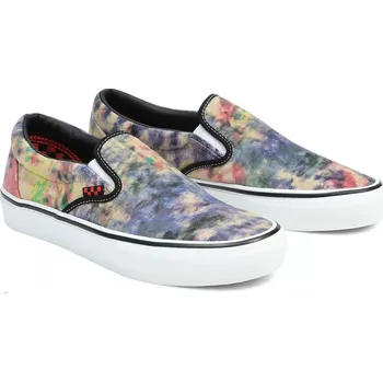 Pánské tenisky boty Vans Skate Slip-On - Tie Dye Terry Black/Multi 41