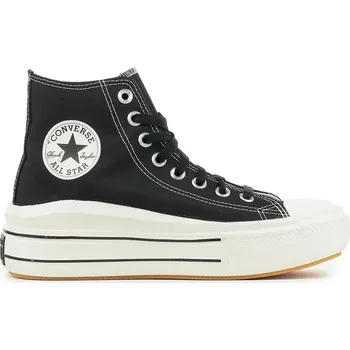 Dámská zimní obuv boty Converse Chuck Taylor All Star Move Platform Hi - A12585/Black/Egret/Black 37.5