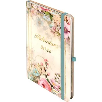 Kalendář Kalendarz książkowy B6 2026 Botanical tygodniowy Ogród