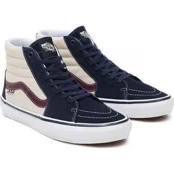 Pánská zimní obuv boty Vans Skate Sk8-Hi - Dress Blues/Turtle Dove 40