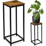 Stojan na květiny ARBEN RUSTIC černý 60 cm