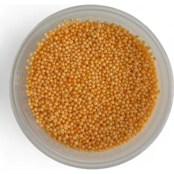 Jedlá dekorace na dort Hospodyňkám.cz Cukrové zdobení - oranžový máček 40g