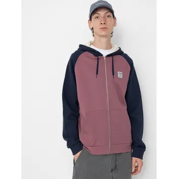 Pánská mikina Iriedaily De College 2 ZHD (navy red) L, červená