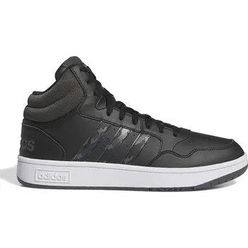 Pánská zimní obuv boty adidas Performance Hoops 3.0 Mid - Core Black/Grey Six/White 43 1/3