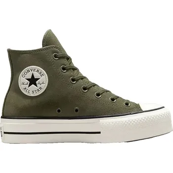 Dámská zimní obuv boty Converse Chuck Taylor All Star Lift Platform Colorful Hi - A11144/Utility/Egret/Black 40