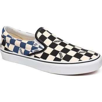 Pánské tenisky boty Vans Classic Slip-On - Big Check/Black/Navy 40