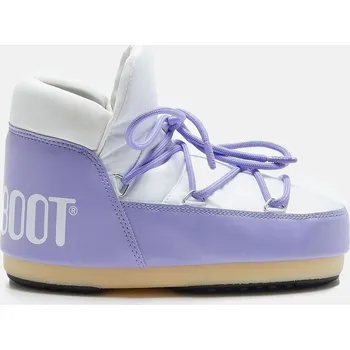 Pánská zimní obuv boty Moon Boot Pumps Street Bi-Color - Lilac/White 37/38