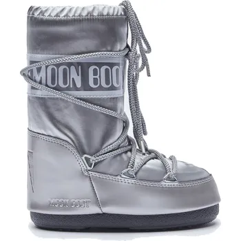 Dívčí sněhule boty Moon Boot Glance - Silver 31/34