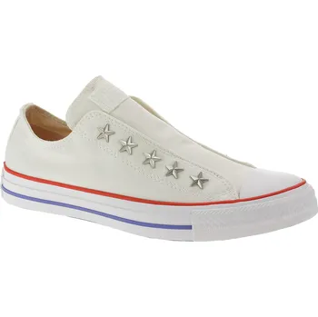 Dámské tenisky boty Converse Chuck Taylor All Star Teen Slip Starware - 564971/Vintage White/Habanero Red 36
