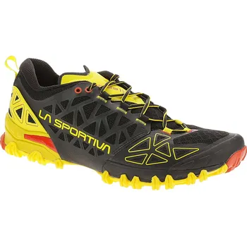 Pánská treková obuv boty La Sportiva Bushido II - Black/Yellow 43.5