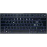 CHERRY KW 7100 MINI BT Bluetooth® klávesnice švýcarská, QWERTZ modrá Tiché klávesy, funkce Multipair