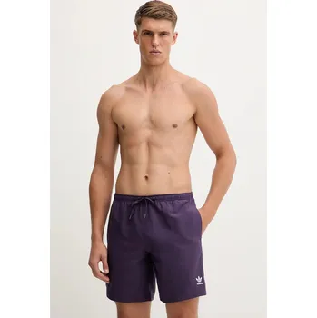 Plavkové šortky adidas Originals Adic Solid 8inc JX5015 fialová 44X, vel. S