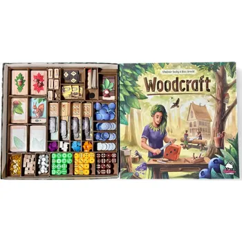 Příslušenství k deskovým hrám Printables Truhlaříci s.r.o. - insert pro hru Barva: Hnědá