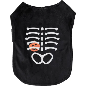 Karnevalový kostým Kostým pro psy na Halloween (kostra, M (40))