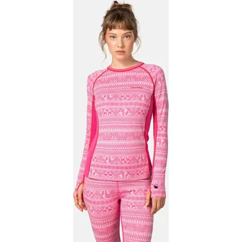 Funkční triko s dlouhým rukávem Kari Traa TALE 623923 růžová 42X, vel. XL