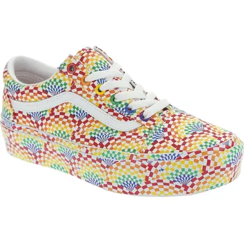 Pánská obuv boty Vans Old Skool Platform - Pride/Multi/True White 36