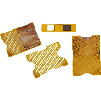 Příslušenství k deskovým hrám MitroCZECH Zásobník karet DVOJITÝ Barva: Jiná, Rozměr karty (Diamond obaly): 44 x 68 (Azure: European Mini), Výška balíčku (počet karet neobalených/obalených): 29 mm (80/50)