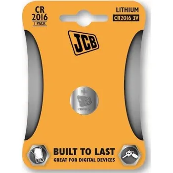Článková baterie JCB JCB - knoflíková lithiová baterie CR2016 - blistr 1 ks (JCB-CR2016-1B)