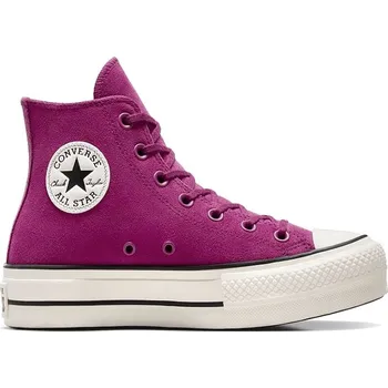 Dámská obuv boty Converse Chuck Taylor All Star Lift Platform Colorful Hi - A11143/Quantum Violet/Erget/Black 39