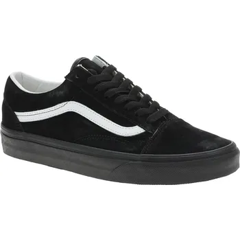 Pánské tenisky boty Vans Old Skool - Pig Suede/Black/Black 35