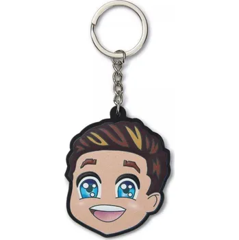 Přívěsek Mercedes Mapf1 FW GR Caricature Keyring Blue