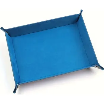 Miska pro psa Externí zboží Házecí miska skládací obdélníková Barva vnitřní-vnější: tyrkysová-černá