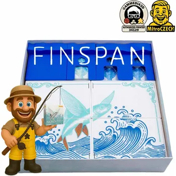 Příslušenství k deskovým hrám Insert pro deskovou hru Na Ploutvích Barva: Modrá