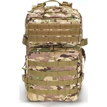 turistický batoh Taktický batoh DRAGOWA US Flag Moll 3P, Multicam