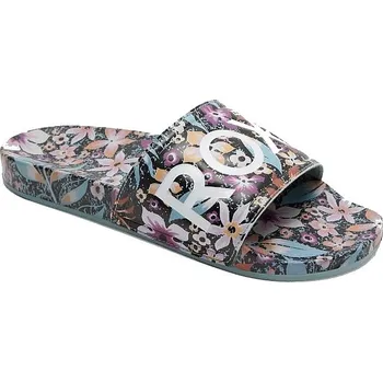 Dámské pantofle boty Roxy Slippy Printed - 1BF/Black/Floral 37