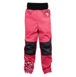 Wamu Softshellové kalhoty dětské Berušky červené Vel. 98-104