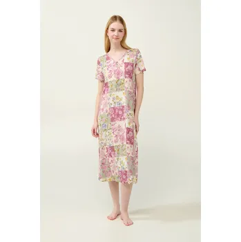 Dámské noční prádlo Dámská delší noční košile z mikromodalu Vamp 23024 Velikost: M