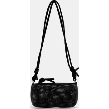 Kabelka Kabelka Fiorucci Suede Rhinestone Micro Mella U01FMASL005LE05BK01 černá 99X, vel. ONE SIZE