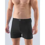 Pánské trenky volné, šité, jednobarevné 75162P - černá - 54/56