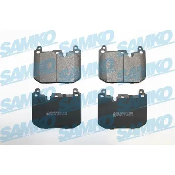 Brzdová destička Sada brzdových destiček, kotoučová brzda SAMKO 5SP2116
